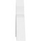 Ekena Millwork Archdale Architectural Grade PVC Gable Bracket, 36"W x 19 1/2"H x 4"D x 6"F, 13/12 Pitch GBP036X20X0406ARC00 - alternate 3